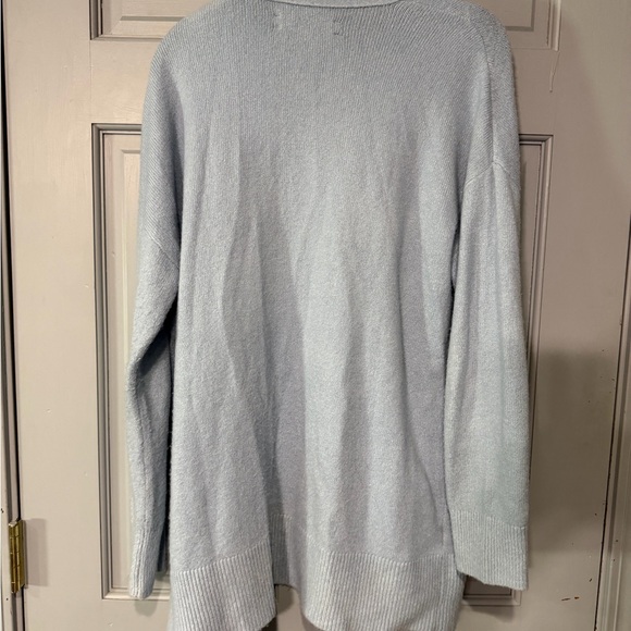 LOFT Soft Blue Women's Cardigan Sweater - Picture 3 of 6